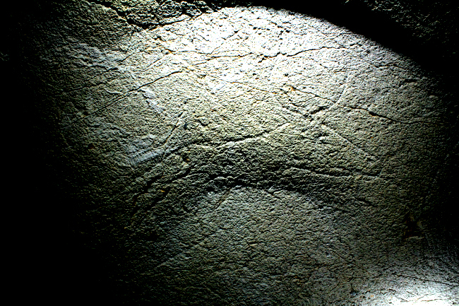 Nuevo hallazgo de arte rupestre paleolítico en la cueva de Erlaitz
