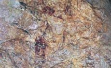 Baume de Bouchon o Baoumo de Boutchous: arte rupestre difícil de clasificar