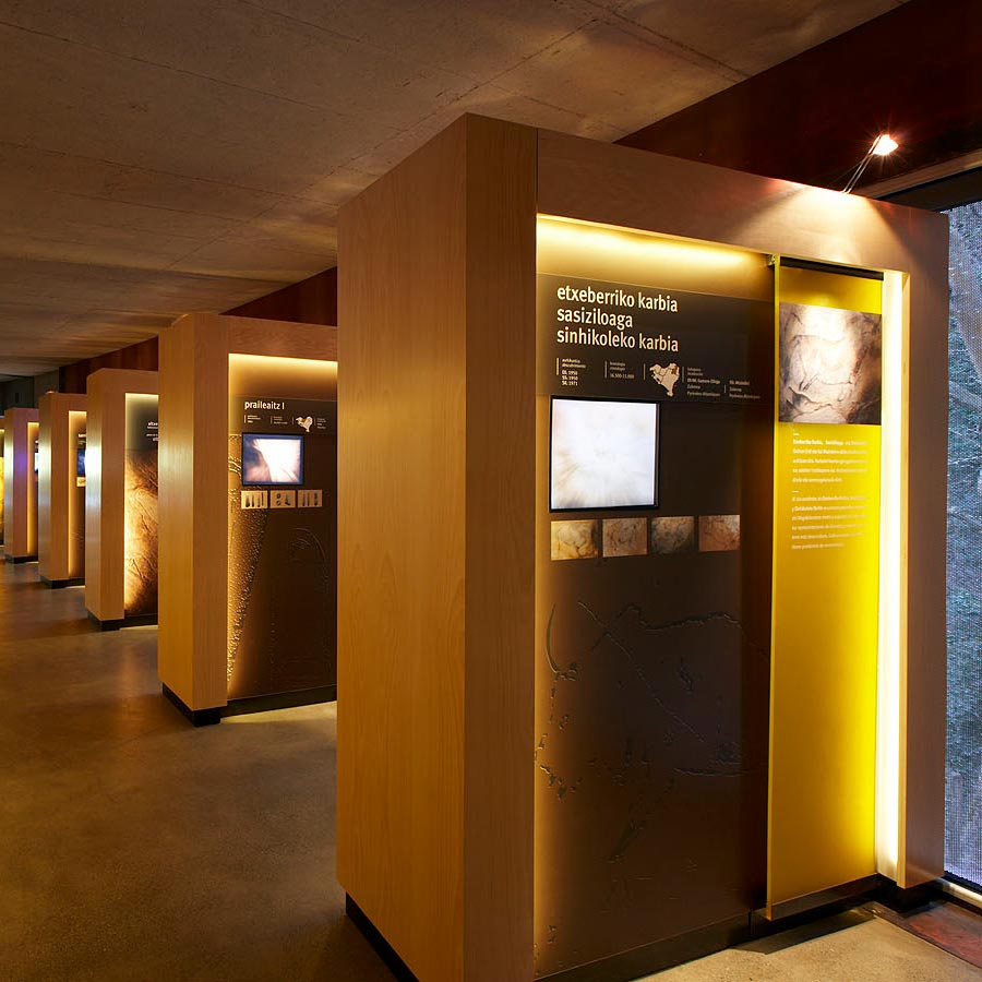 Sala de exposiciones museo Ekainberri, Planes en Gipuzkoa.